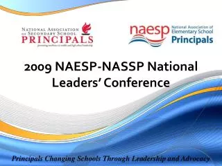 2009 NAESP-NASSP National Leaders’ Conference