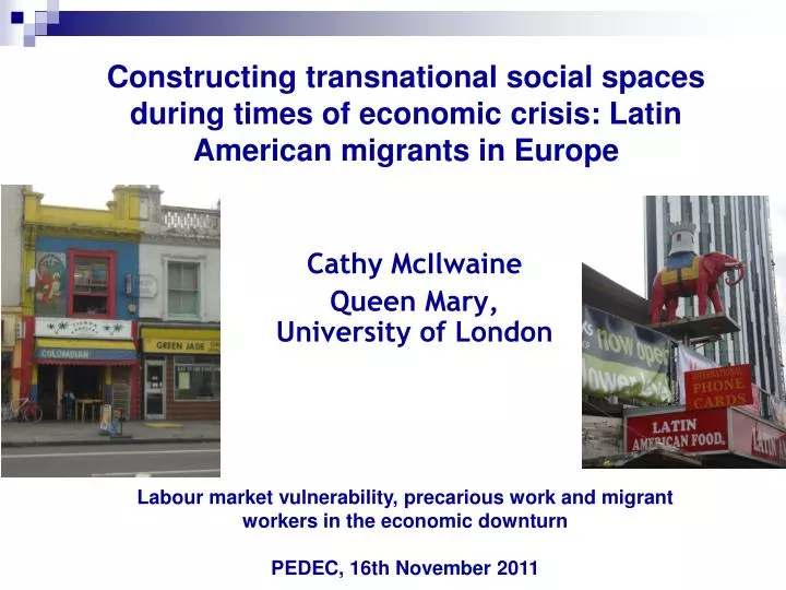 cathy mcilwaine queen mary university of london