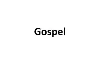 gospel