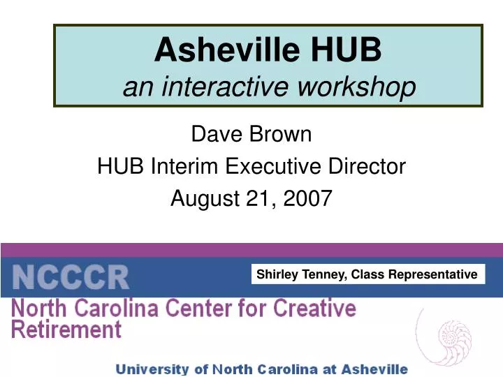 asheville hub an interactive workshop