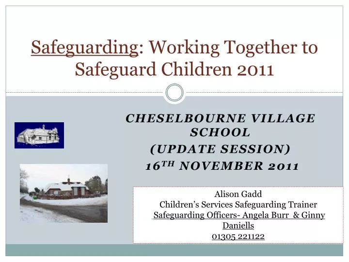 safeguarding working together to safeguard children 2011