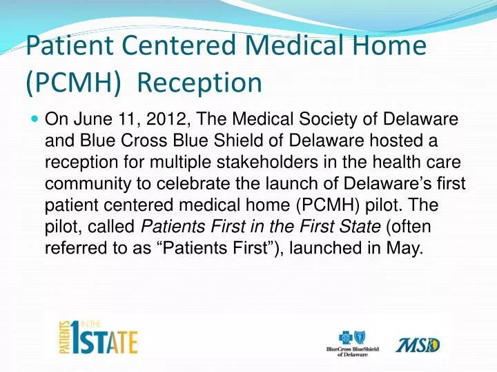 patient centered medical home pcmh reception