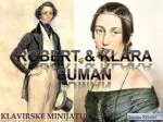 Robert &amp; Klara Š uman - slide 1