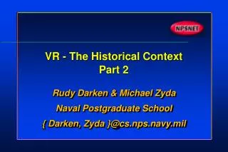 VR - The Historical Context Part 2
