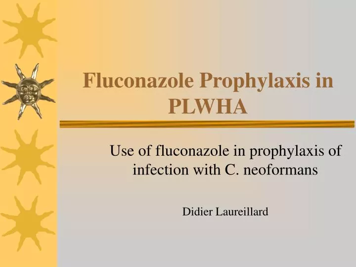 fluconazole prophylaxis in plwha