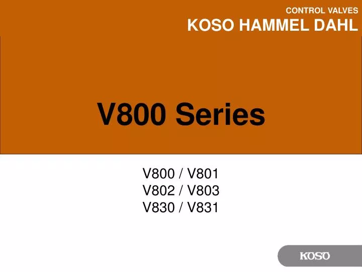 v800 series