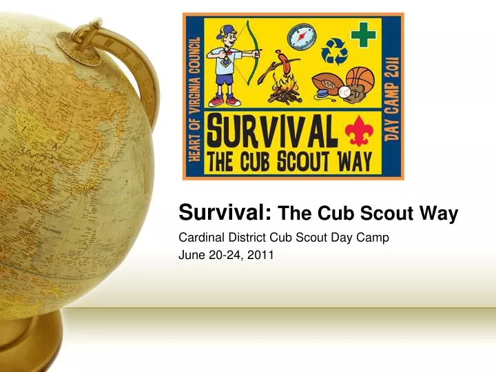 survival the cub scout way