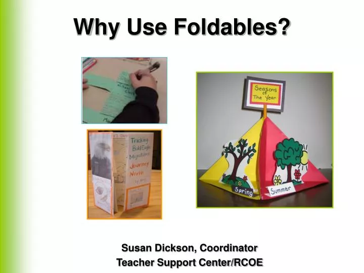 why use foldables