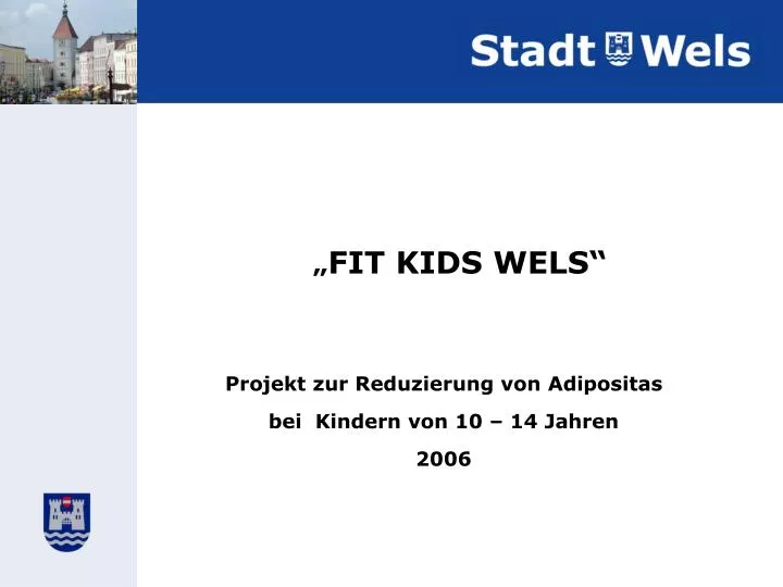 fit kids wels