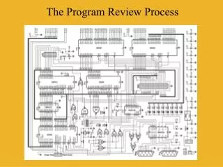 The Program Review Process