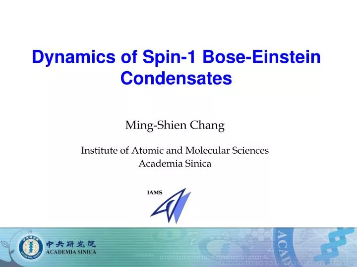 ming shien chang institute of atomic and molecular sciences academia sinica