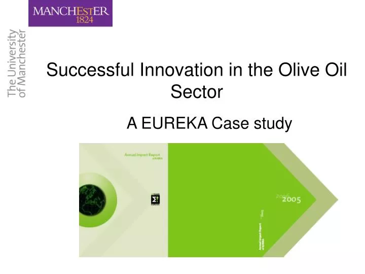 successful innovation in the olive oil sector