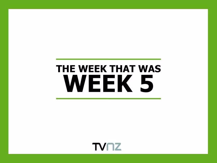 the week that was week 5