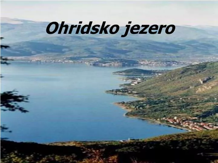 ohridsko jezero