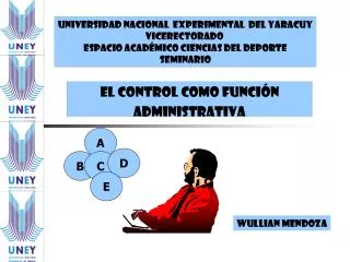 el control como funci n administrativa