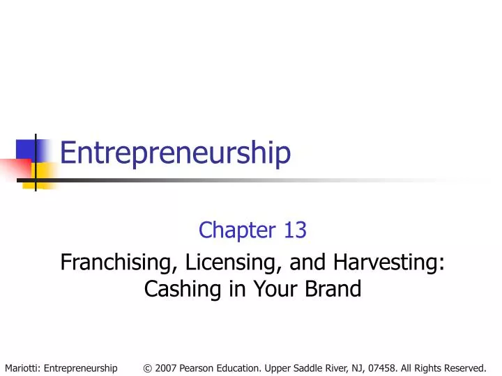 entrepreneurship