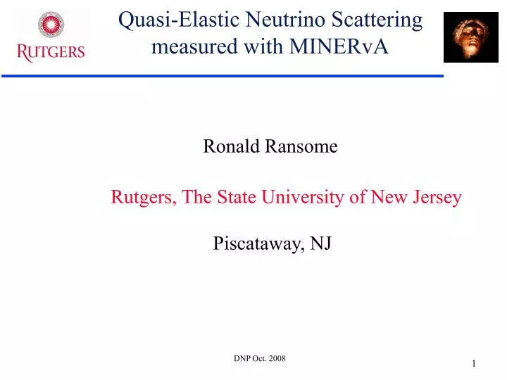 quasi elastic neutrino scattering measured with minerva