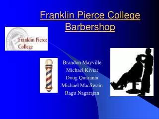 Franklin Pierce College Barbershop