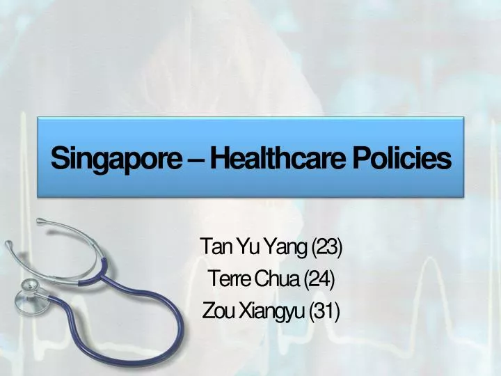 singapore healthcare policies