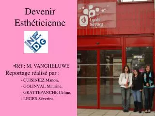 devenir esth ticienne