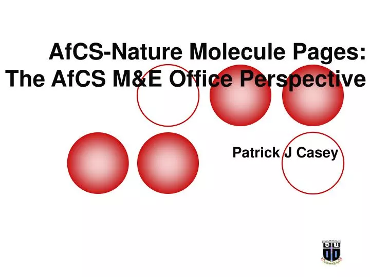 afcs nature molecule pages the afcs m e office perspective