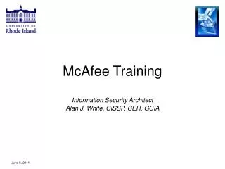 McAfee Training