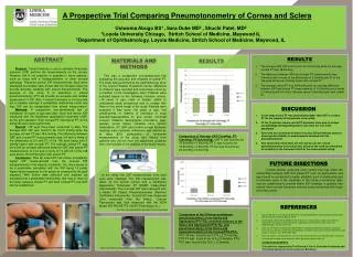 A Prospective Trial Comparing Pneumotonometry of Cornea and Sclera