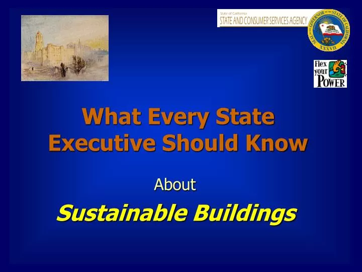 what every state executive should know