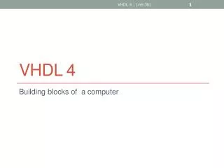 VHDL 4