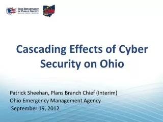 Cascading Effects of Cyber Security on Ohio