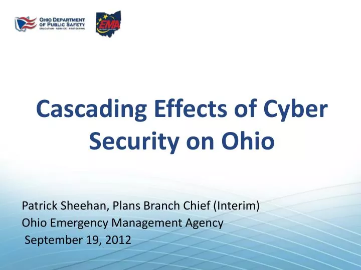 cascading effects of cyber security on ohio