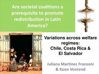 Are societal coalitions a prerequisite to promote redistribution in Latin America?