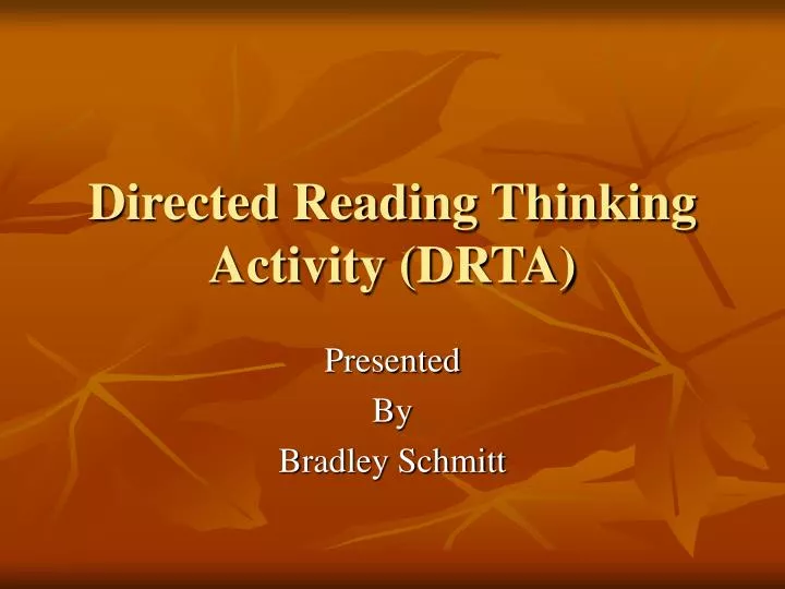 directed reading thinking activity drta