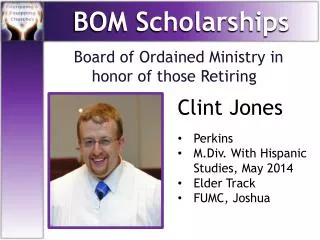 BOM Scholarships