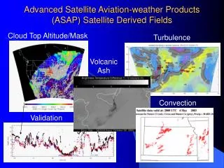 Advanced Satellite Aviation-weather Products (ASAP) Satellite Derived Fields