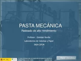 pasta mec nica