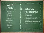 Word Study - slide 1