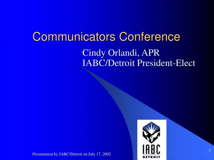 communicators conference
