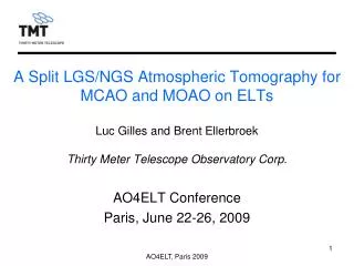 A Split LGS/NGS Atmospheric Tomography for MCAO and MOAO on ELTs