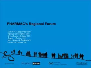 PHARMAC’s Regional Forum