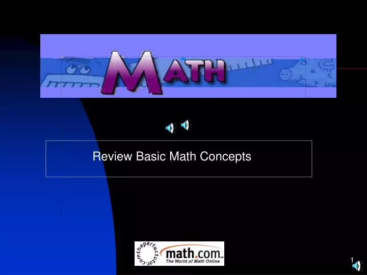 review basic math concepts