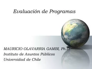 evaluaci n de programas