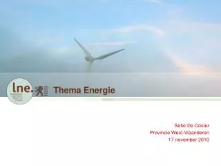 thema energie