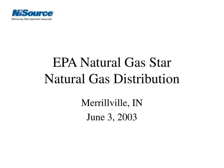 epa natural gas star natural gas distribution