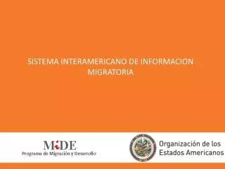sistema interamericano de informacion migratoria