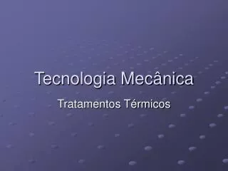 tecnologia mec nica