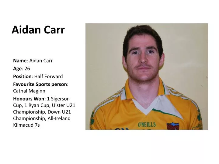 aidan carr