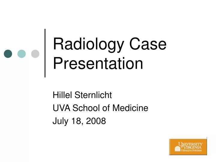 radiology case presentation