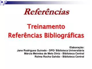 refer ncias