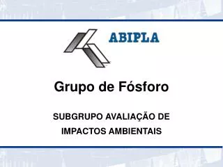 grupo de f sforo